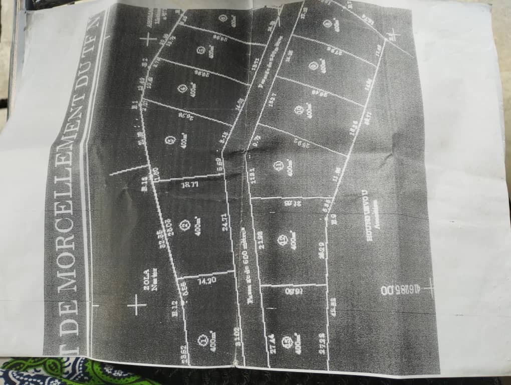 Parcelles de 400 m² avec titre foncier global à Calavi Ouedo Djigbohounhouè