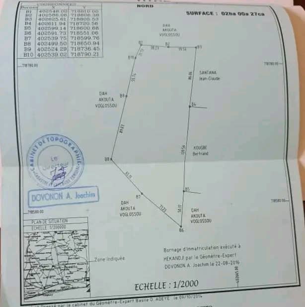 Hectare a tori bossito centre quartier hekandji